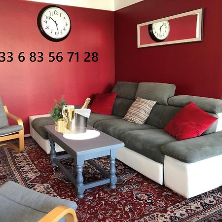 Bedinreims "Burgundy Bottle" 110M2 Exceptional, 4 Chambres Doubles, 2 Bain, Free Park & Wifi, Tout Equipe Buitenkant foto