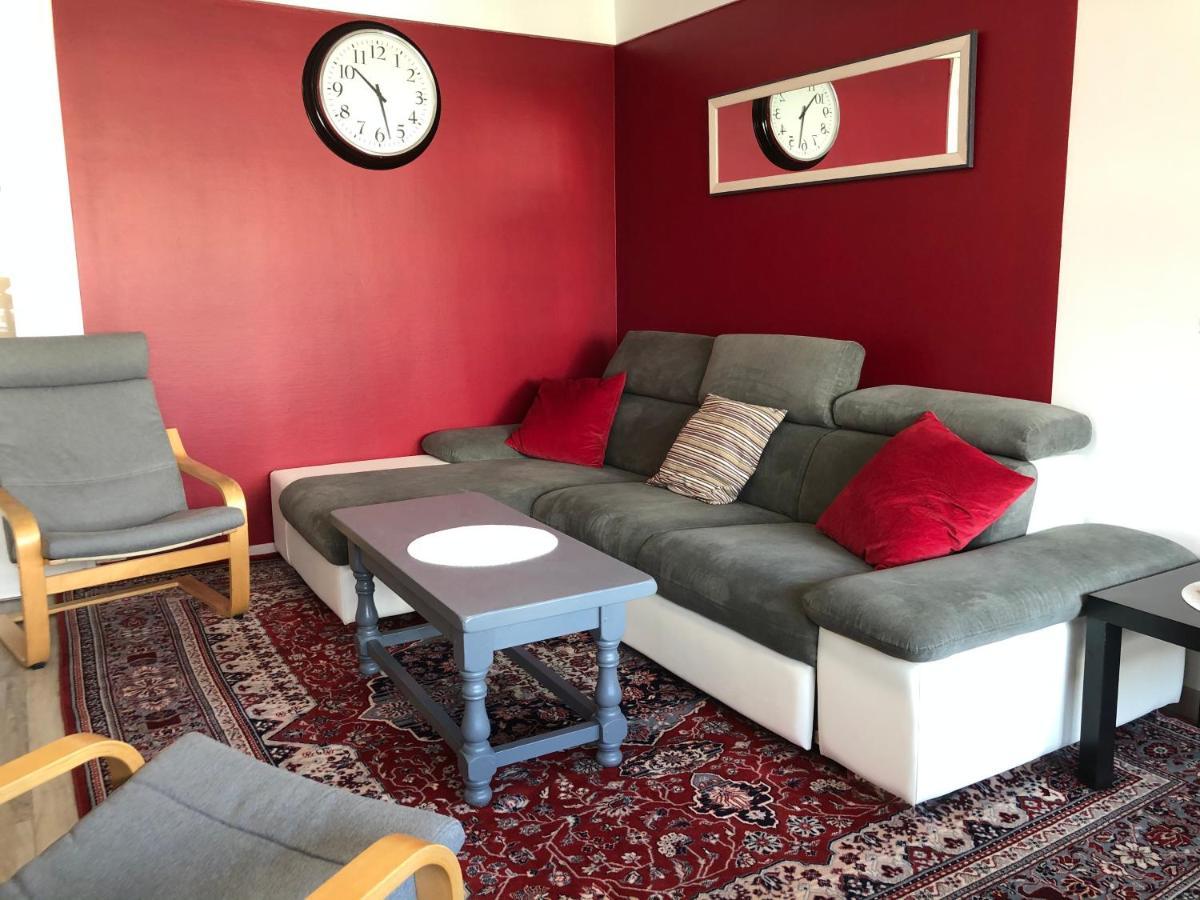 Bedinreims "Burgundy Bottle" 110M2 Exceptional, 4 Chambres Doubles, 2 Bain, Free Park & Wifi, Tout Equipe Buitenkant foto