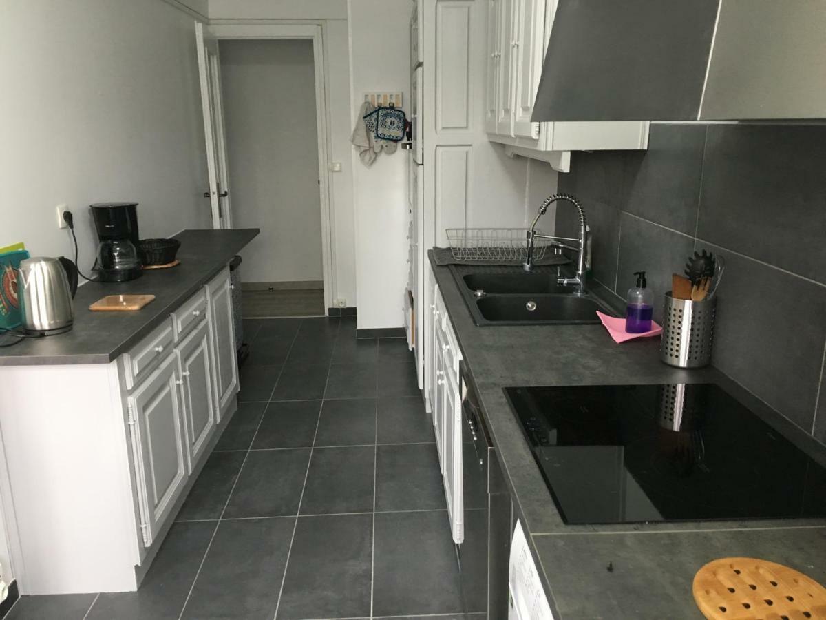 Bedinreims "Burgundy Bottle" 110M2 Exceptional, 4 Chambres Doubles, 2 Bain, Free Park & Wifi, Tout Equipe Buitenkant foto