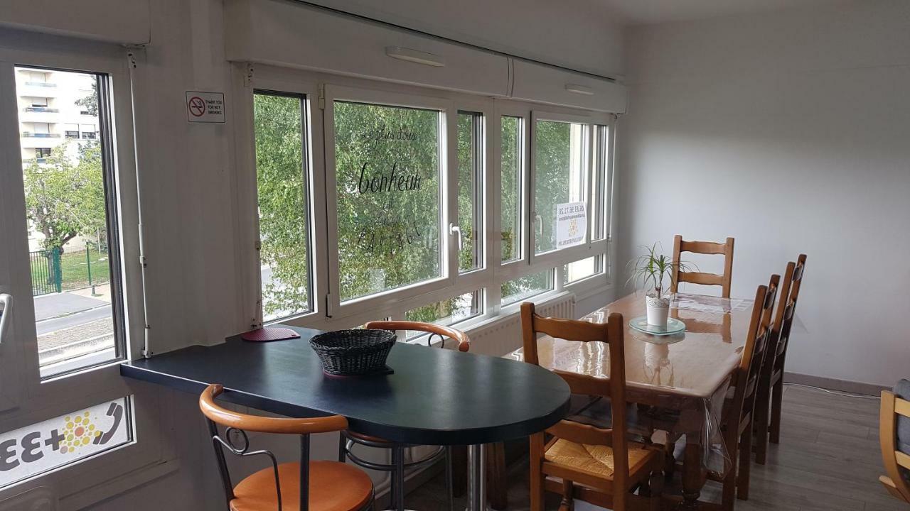 Bedinreims "Burgundy Bottle" 110M2 Exceptional, 4 Chambres Doubles, 2 Bain, Free Park & Wifi, Tout Equipe Buitenkant foto